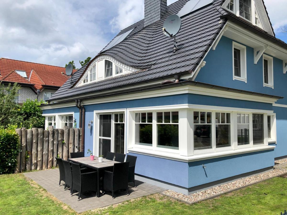 Ostseelagune Zingst, Exklusive Dhh, Strandnah, Sauna, Kamin, 3 Sz, 2 Baeder, Glasfaser, Haustierfrei, Garten Mit Suedterrasse, E-Ladesaeule, 2 Stellplaetze, Strandkorb, Fahrradschuppen, Waschmaschine, Trockner, Nichtraucher Exterior foto