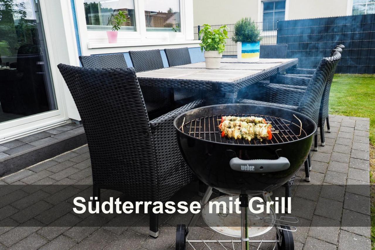 Ostseelagune Zingst, Exklusive Dhh, Strandnah, Sauna, Kamin, 3 Sz, 2 Baeder, Glasfaser, Haustierfrei, Garten Mit Suedterrasse, E-Ladesaeule, 2 Stellplaetze, Strandkorb, Fahrradschuppen, Waschmaschine, Trockner, Nichtraucher Exterior foto