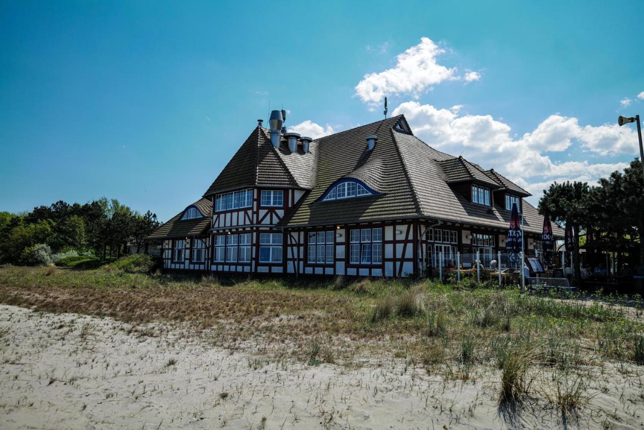 Ostseelagune Zingst, Exklusive Dhh, Strandnah, Sauna, Kamin, 3 Sz, 2 Baeder, Glasfaser, Haustierfrei, Garten Mit Suedterrasse, E-Ladesaeule, 2 Stellplaetze, Strandkorb, Fahrradschuppen, Waschmaschine, Trockner, Nichtraucher Exterior foto